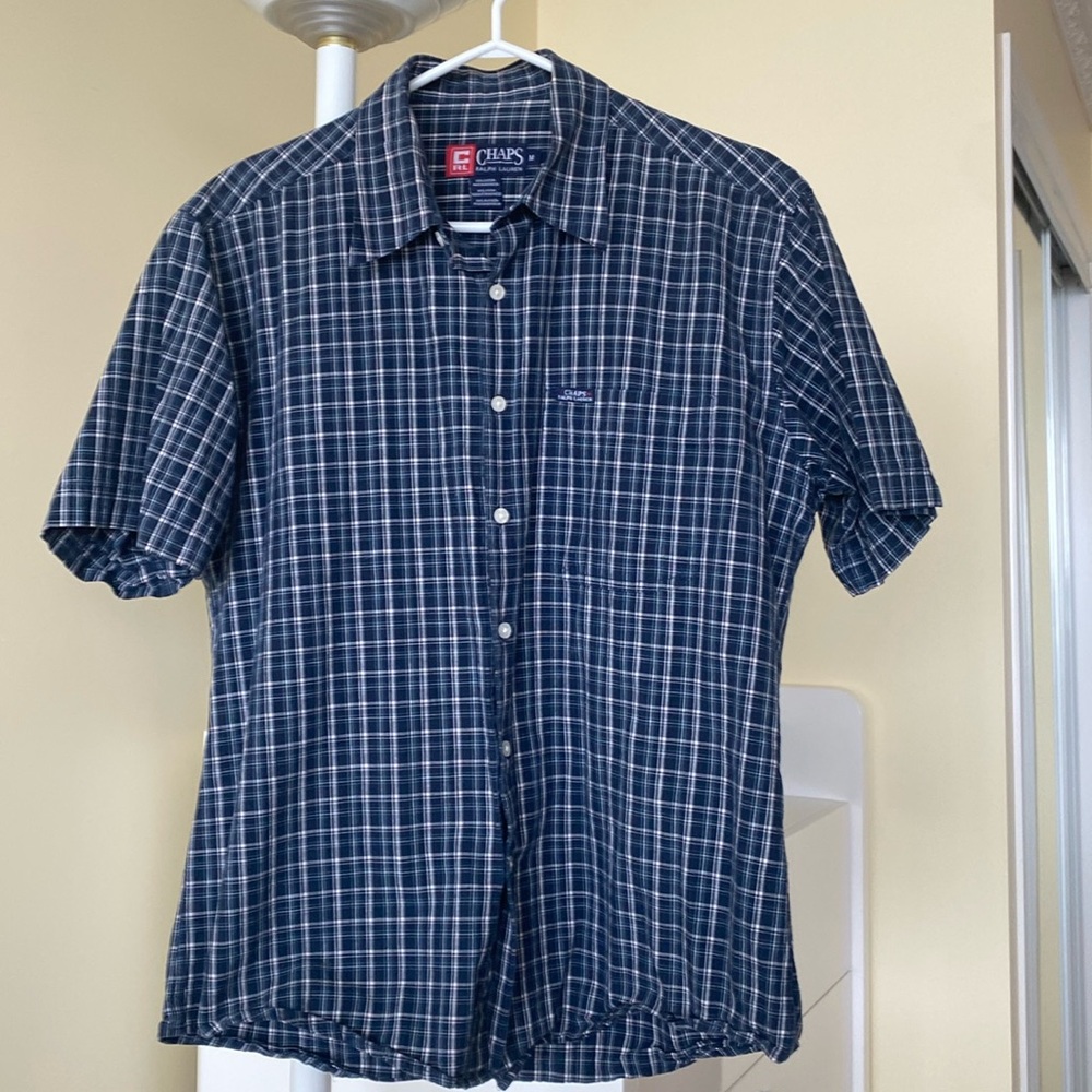 Chaps Ralph Lauren Short-sleeved Shirt, Size M